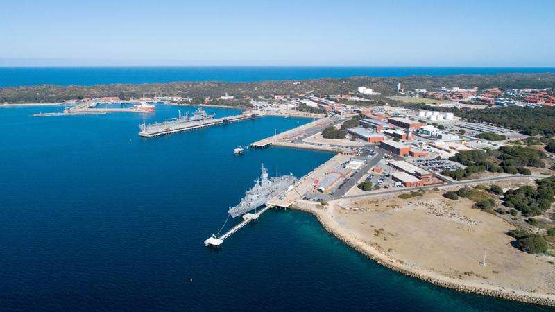 HMAS Stirling and Fleet Base West in Western Australia.