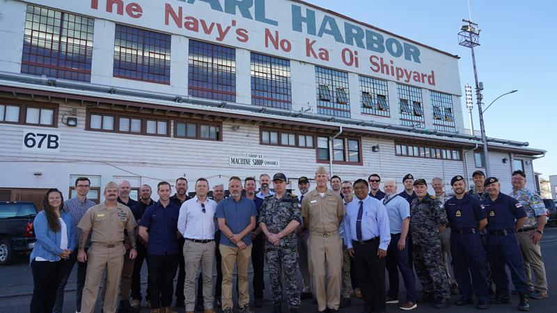 Pearl Harbor Naval Shipyard and Intermediate Maintenance Facility welcomes first contingent of AUKUS personnel.