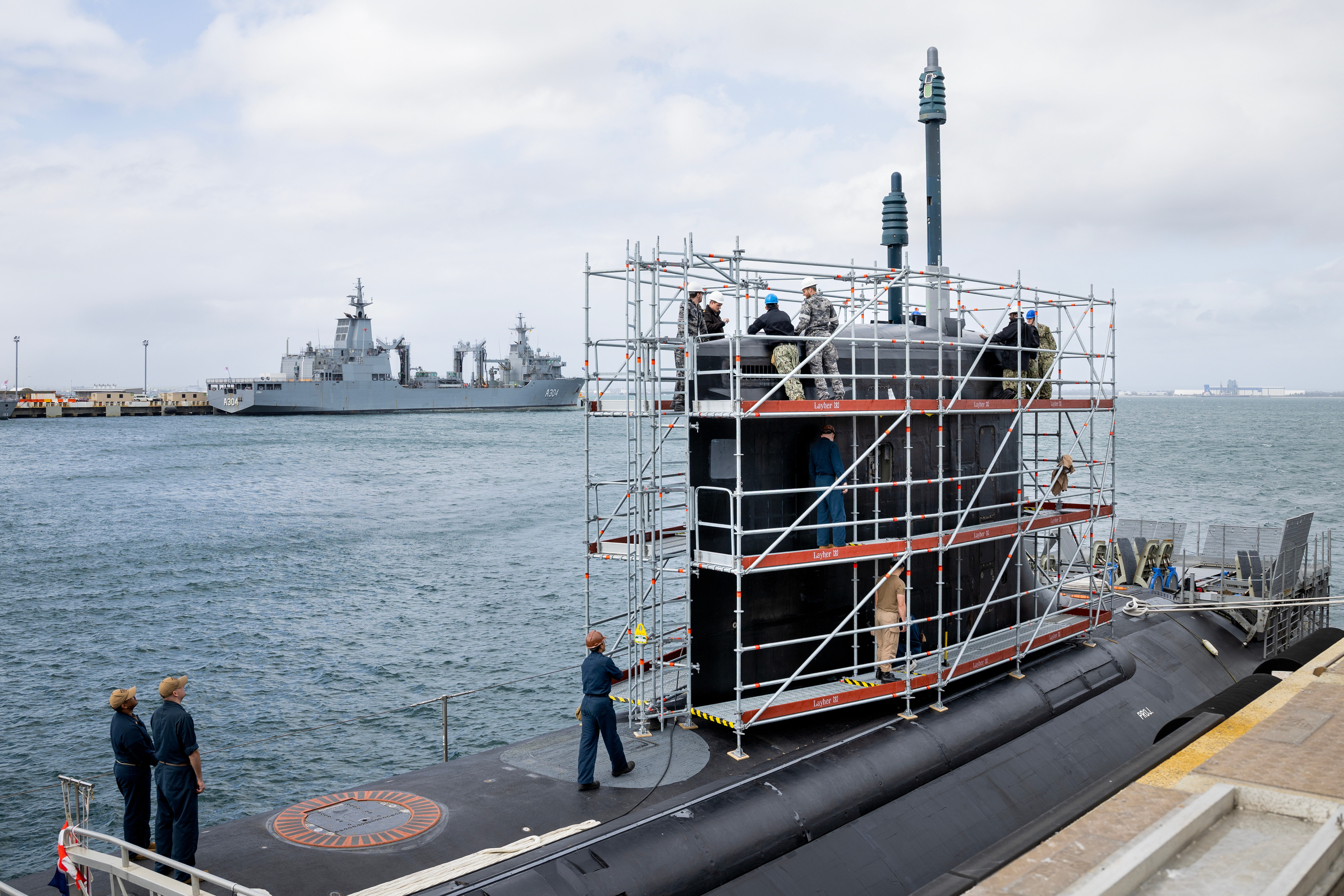 SRF-West is integral to Australia’s acquisition of conventionally-armed, nuclear-powered submarines. Through it, Australia will gain exposure to, and experience with, US and UK nuclear-powered submarines, ensuring Australia is sovereign ready to safely maintain, own, operate and regulate its own capability from the early 2030s.